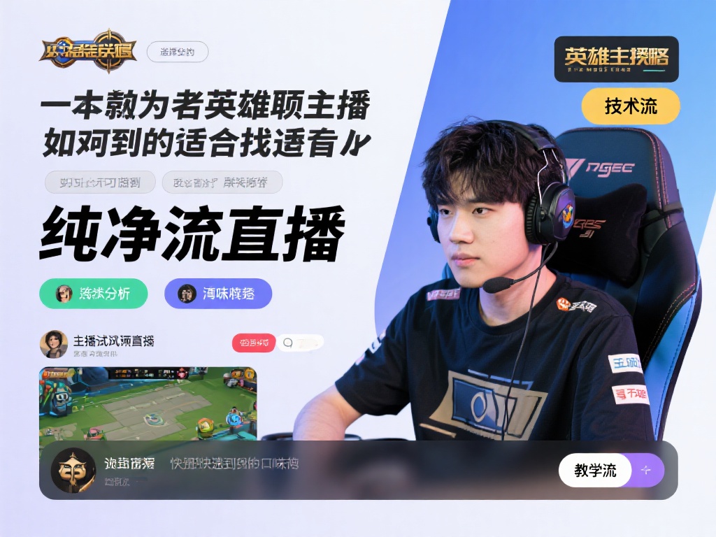 英雄联盟纯净流直播，专注技术操作带来极致游戏享受