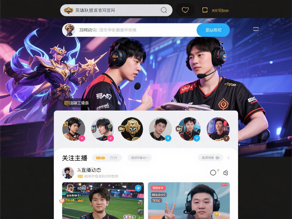 英雄联盟直播官网首页如何实现玩家互动交流？