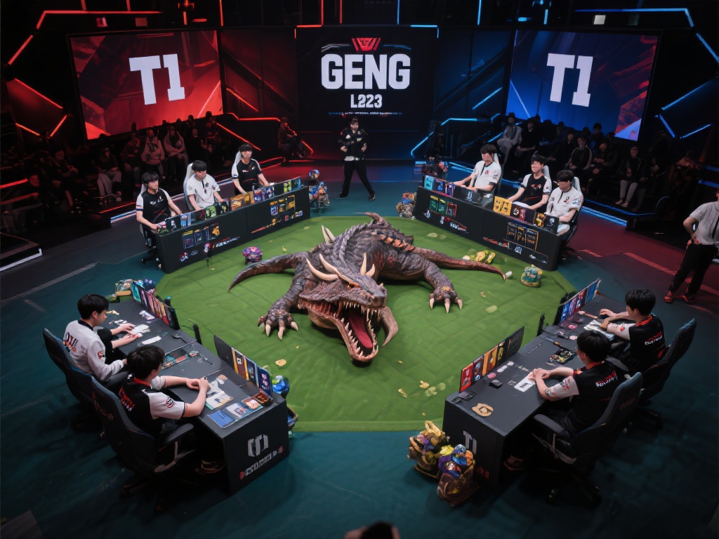 英雄联盟赛事直播LCK：每场比赛悬念迭起令人期待