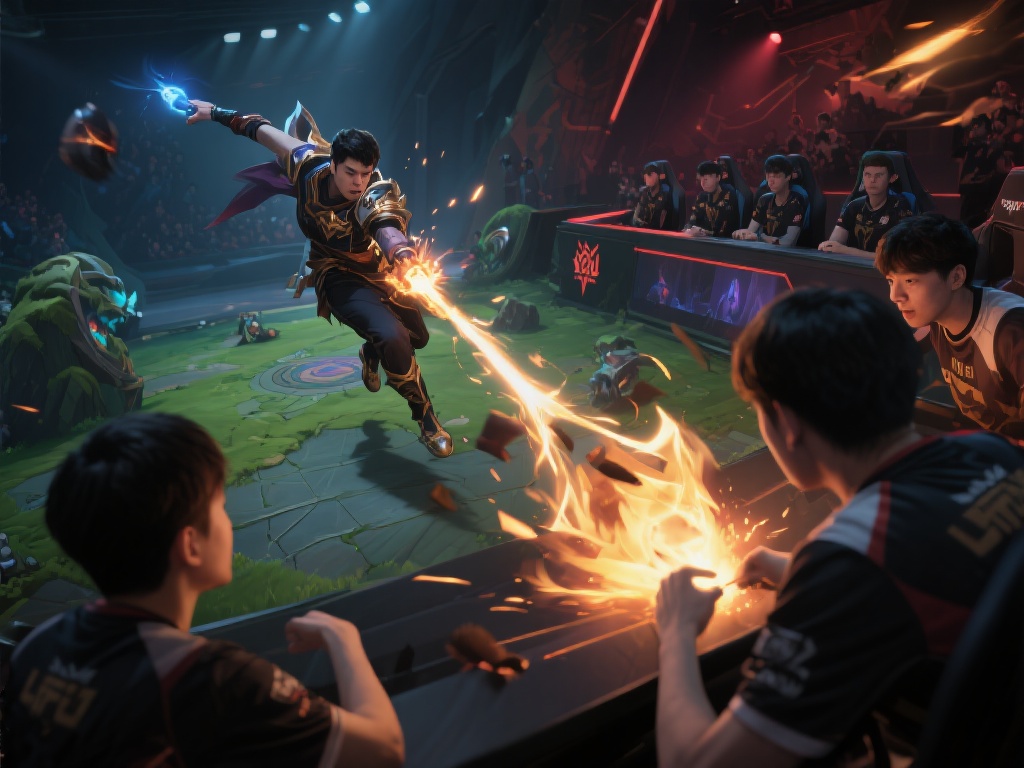 LOL直播精彩集锦:神级操作一秒逆转战局,震撼全场!