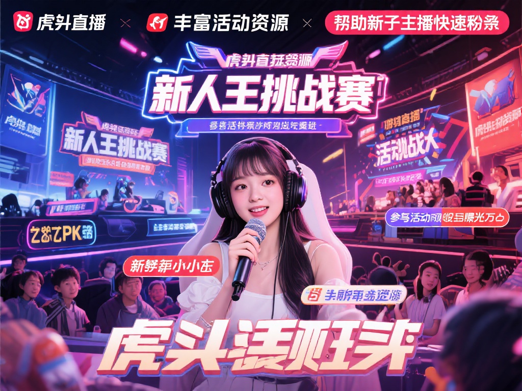 虎牙直播如何助力新手主播快速成长并脱颖而出?