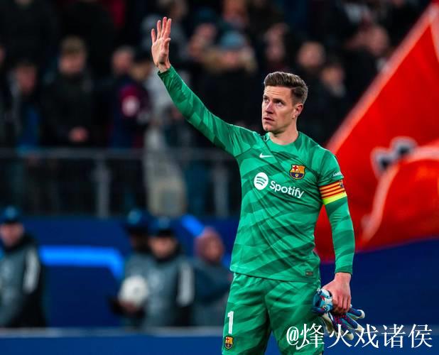 巴萨官方：特尔施特根已获医疗许可，入选对阵法