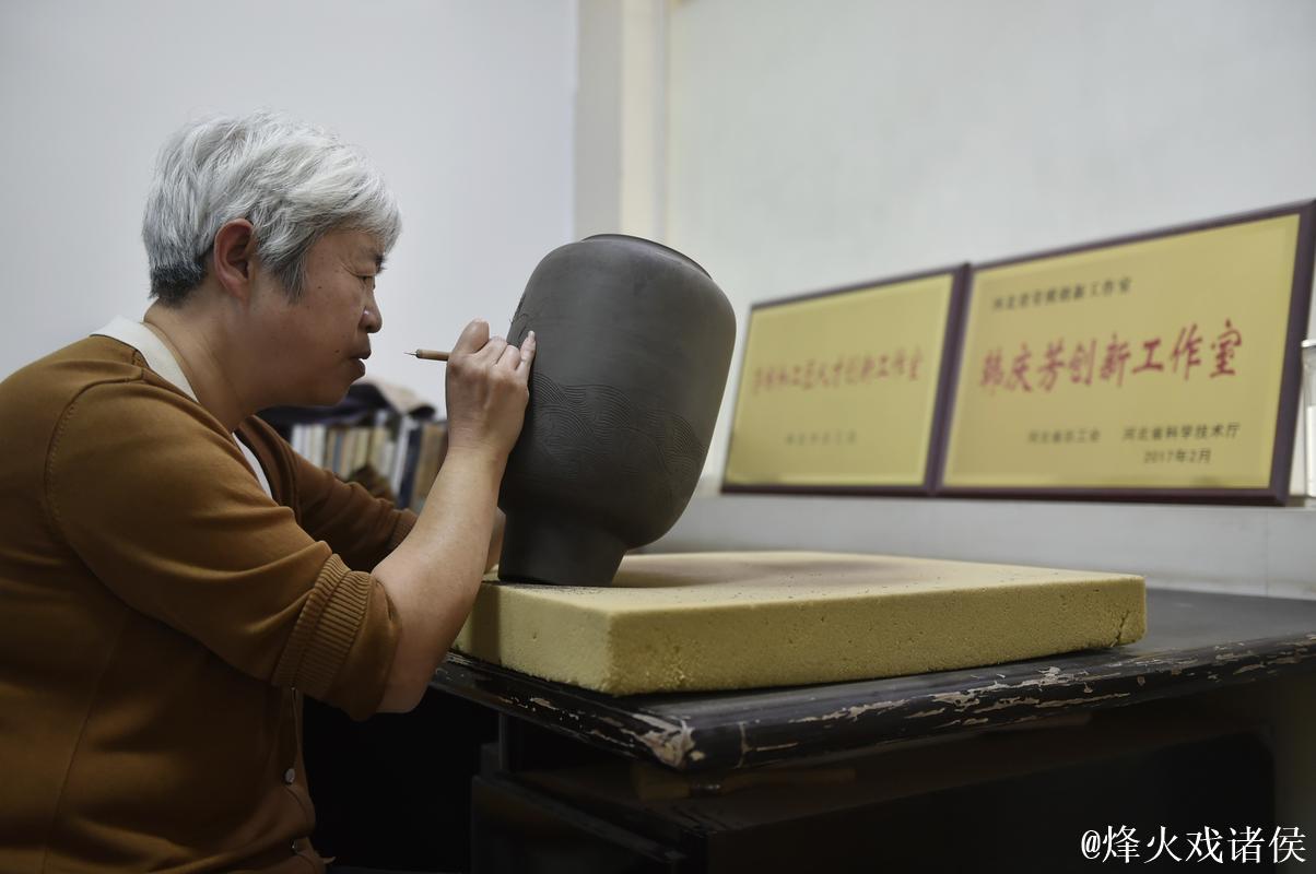 河北曲阳：定瓷窑火焕新机